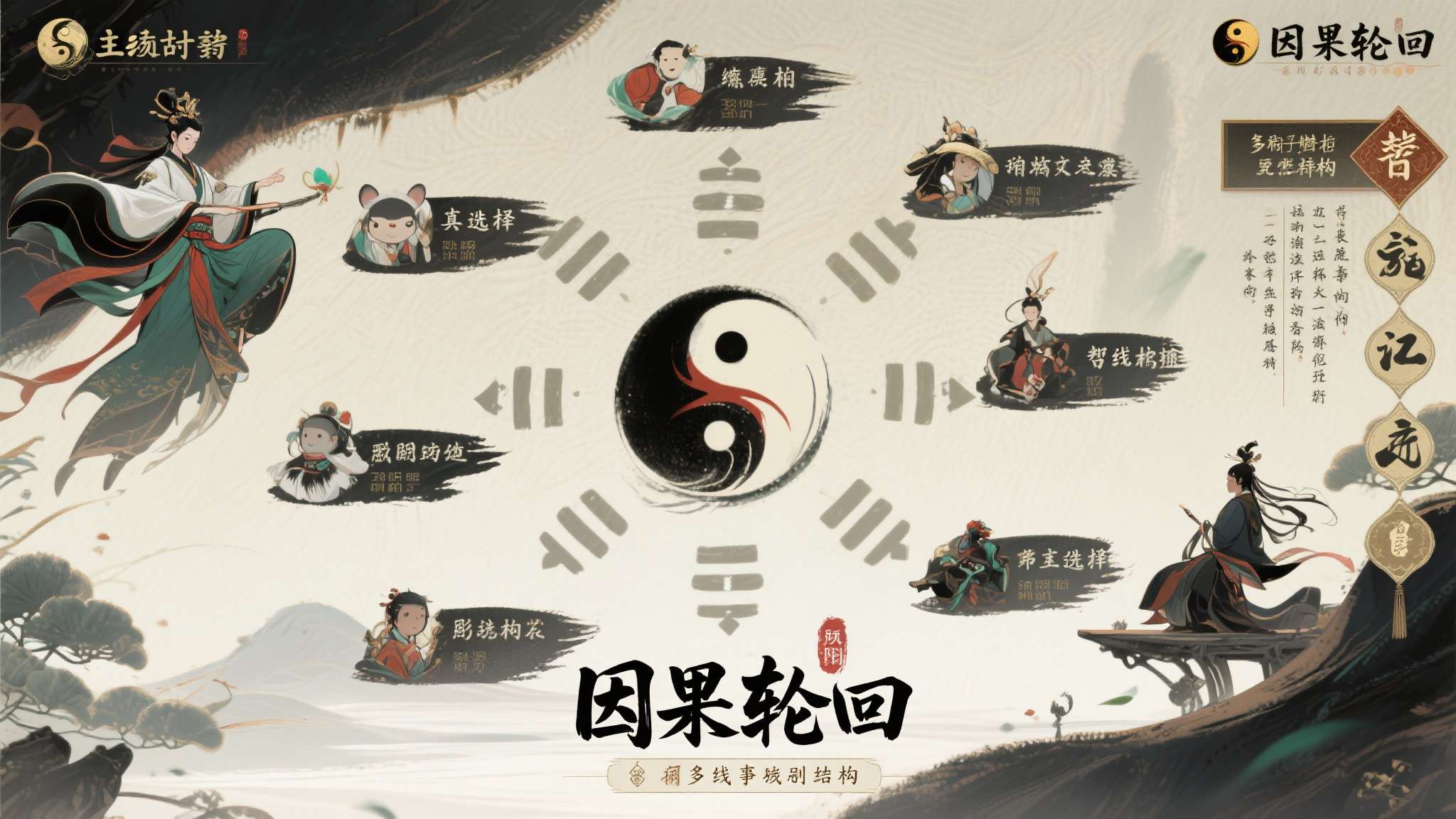 《深 四目朝生-阴阳之巫女-》今日正式发售! 首发特惠活动火热进行中 沉浸式剧情叙事:游戏采用多线剧情结构,玩家的每一个选择都将影响故事走向,真实再现